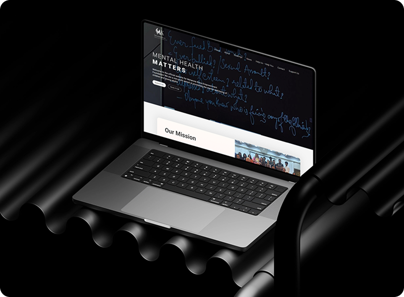 The foundation needed a clear, accessible digital presence to support mental health awareness and outreach.